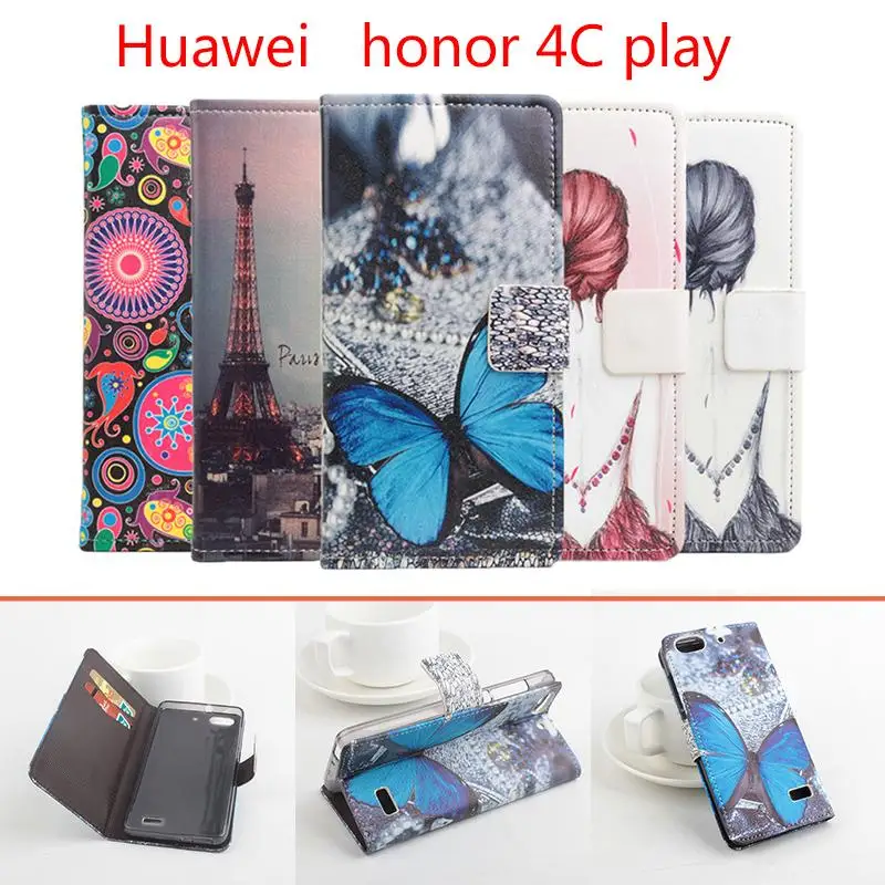 Флип-чехол для телефона Huawei Nova Y5 II Honor 5A LYO-L21 Play 5 4C 5C 5X Y6 Pro P8 lite 2017 P9 P10 | Мобильные