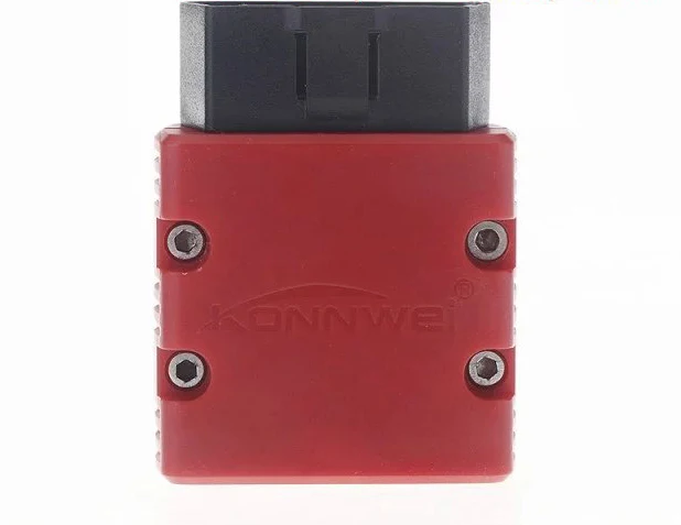 Мини KONNWEI KW902 ELM327 Bluetooth OBDII OBD2 Авто диагностический инструмент ELM327 адаптер BT работает на Andorid - Цвет: Red