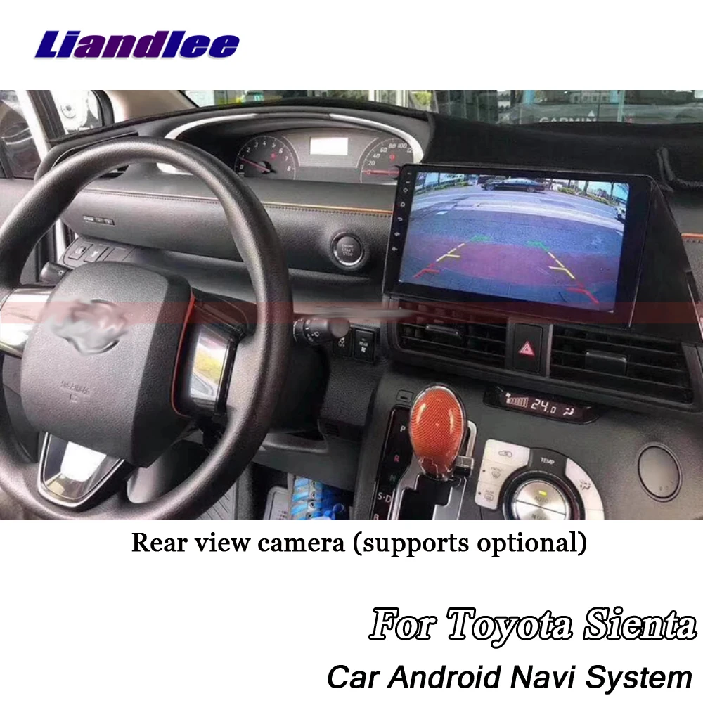 Liandlee автомобильная система Android для Toyota Sienta~ Радио Видео Стерео Carplay gps Wifi BT tv Navi карта навигация Мультимедиа