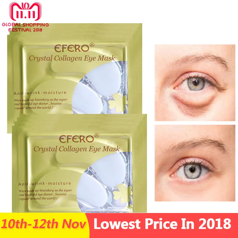 5Pair Crystal Collagen Eye Mask Anti Aging Anti-puffiness Dark Circle Anti Wrinkle Moisture Cream Eye Patches Face Care Eye Mask 5Pair Crystal Collagen Eye Mask Anti Aging Anti-puffiness Dark Circle Anti Wrinkle Moisture Cream Eye Patches Face Care Eye Mask