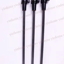 3 шт черные Углеродные волокна вертикально двойные басы endpin бас части 3/4