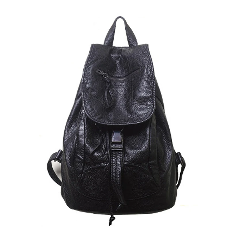 New Designer Pu Leather Bag High grade Leather Women Backpacks Bolsos Mujer School Backpack For Girls