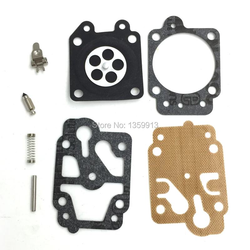 43cc 52cc Brush Cutter Diaphragm Carburetor Repair Kits Carb Rebuild Tool Parts Gasket Set for