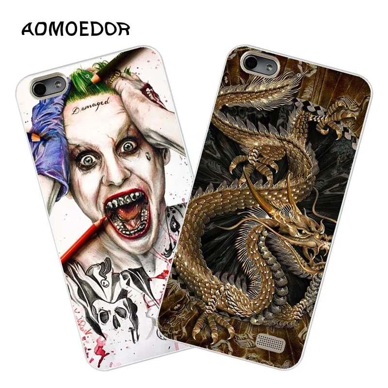 huawei honor 4c Case Silicon panda Painting Soft TPU Back Cover for Phone protect Bags shell |