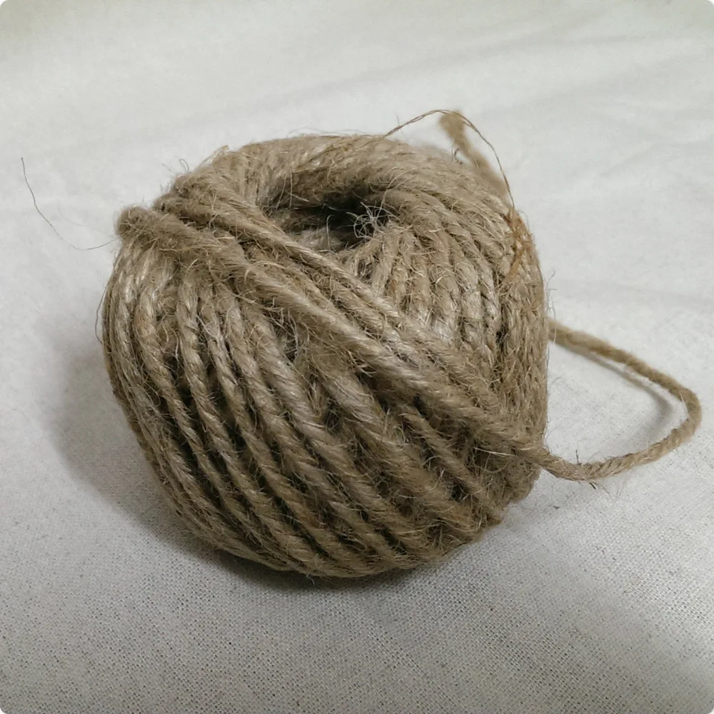 Buy 2014 new DIY Natural COLOR Jute Rope Twine 70M