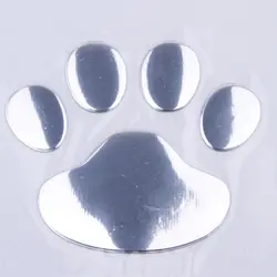 1 шт. новый милый ноги автомобиля Стикеры 3D Bear Paw домашнее животное следы Стикеры Грузовик Декор Наклейка аксессуары