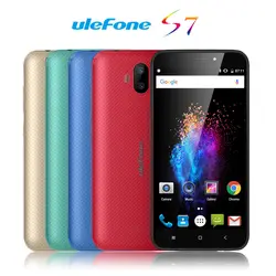 Ulefone S7 1 ГБ Оперативная память + 8 GB Встроенная память смартфон 5,0 дюйма HD Дисплей Android 7,0 MTK6580 4 ядра двойной сзади Камера 3g мобильного телефона