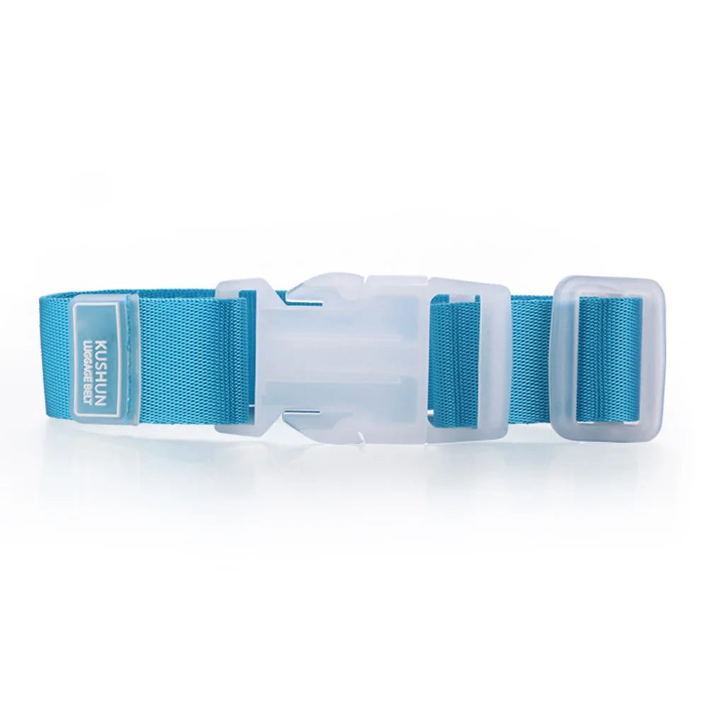 

Fixing Strap Travel Suitcase Luggage Straps Bag Hanger Adjustable Buckle Baggage Tie Down Belt Anti-lost Lock Bag