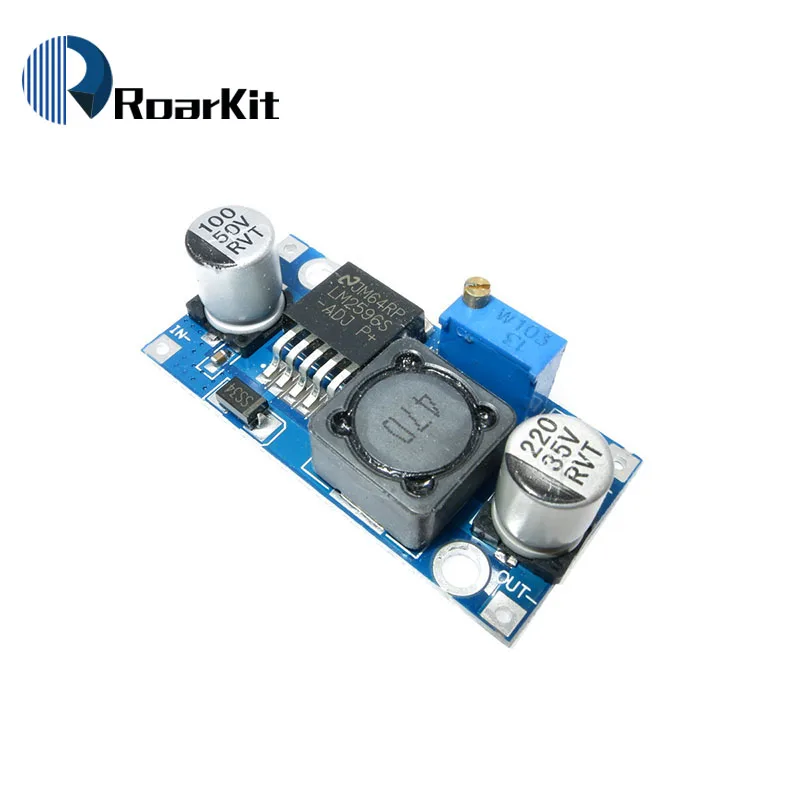 И ультра-маленький LM2596 модуль питания DC-DC BUCK 3A Регулируемый понижающий модуль