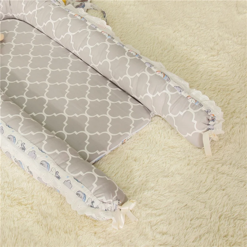 Nursery Bedding Mattresses Baby Bassinet For Bed Portable Baby Lounger For Newborn Crib Breathable And Sleep Nest New