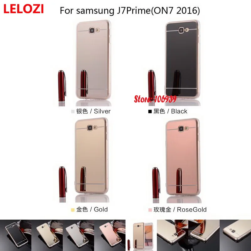 Lelozi гальванических мягкий ТПУ зеркало miror телефон защитить Coque capinha Дело Капа для