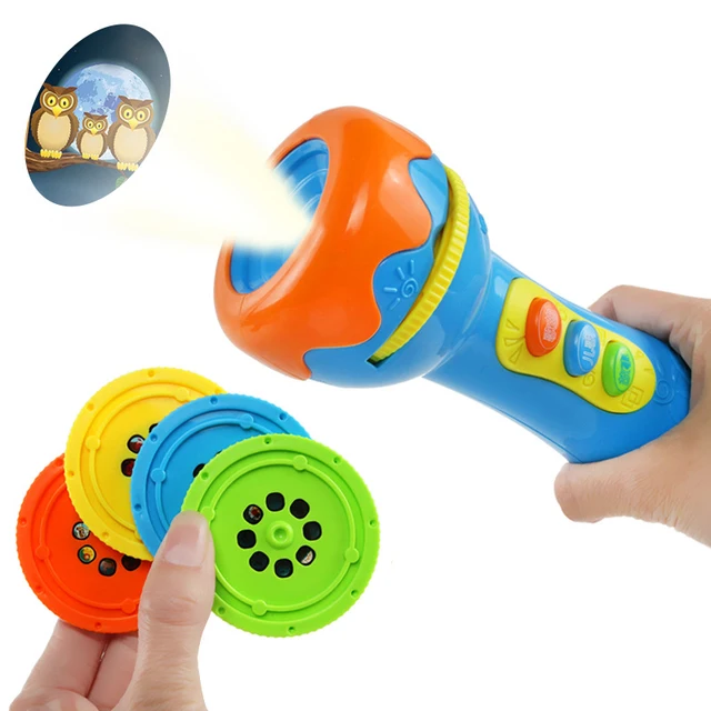 Projector Flashlight Children Toy Projector Kids Flashlight Toys Lights