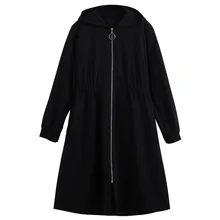 TUHAO Plus Size 10XL 9XL 8XL Women Loose Long Trench Coats