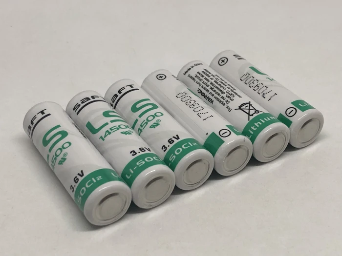 

20PCS/LOT Brand New Version SAFT LS14500 AA 3.6v lithium battery Batteries Made in France Free Shipping
