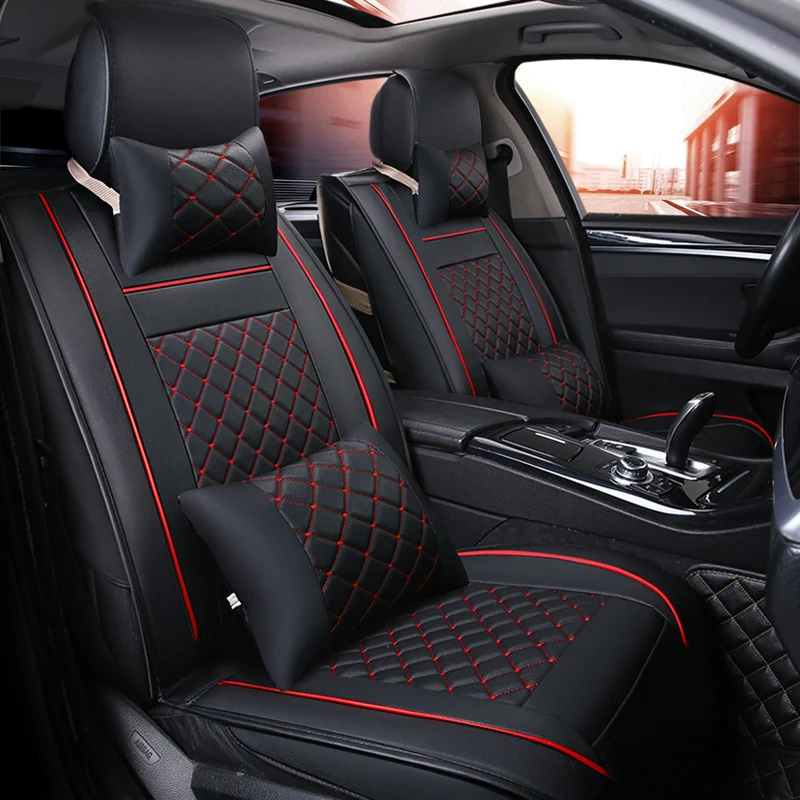 

Car Seat Covers Universal PU Leather Auto Front back Seat Covers for Opel Astra h j g mokka insignia Cascada corsa adam ampera