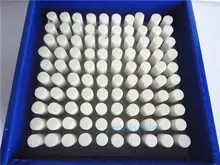 100PCS White Assorted Dental Gravel thick Mounted Point Burs Polisher 2.35mm hot