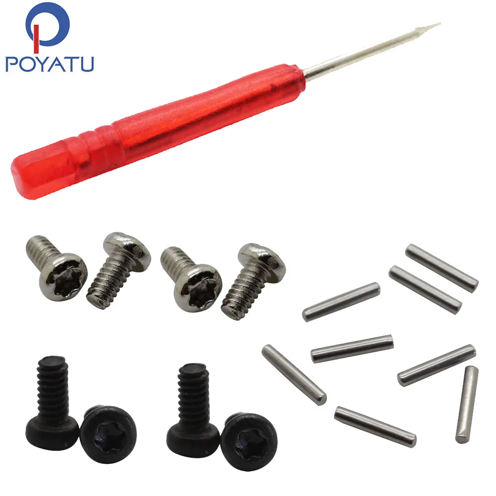 POYATU Replacement Headband Screws Replacement Hinge Pins For Beats