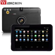 VENTA 7 pulgadas de Navegación GPS Del Coche DVR de la Rociada de La Cámara 16 GB Tableta androide Coche Grabadora de Vídeo WiFi Pantalla Táctil Capacitiva de Envío mapa