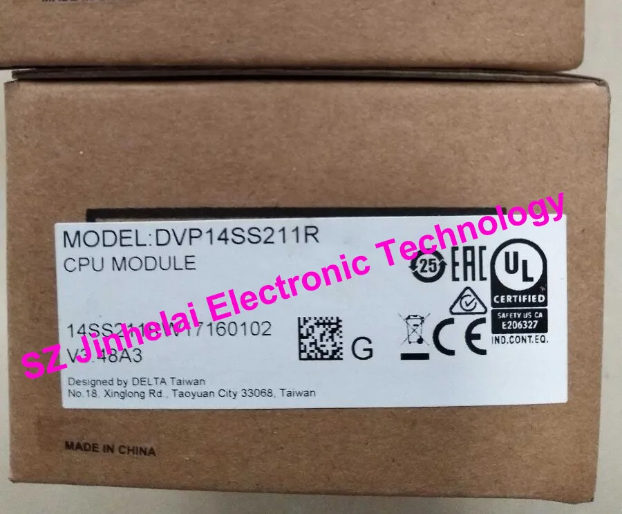 

New and original DVP14SS211R DELTA PLC 8DI/6DO relay type