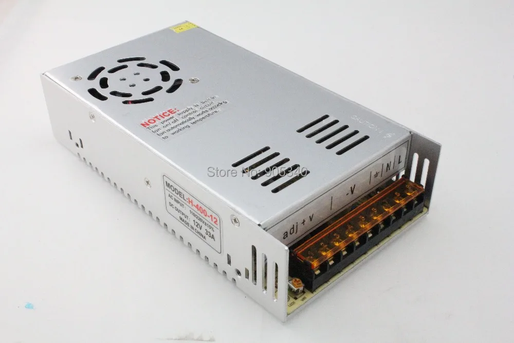 

400W 12V 33A Single Output Switching power supply for AC to DC LED transformer power adapter 220v to 12v switching power supply