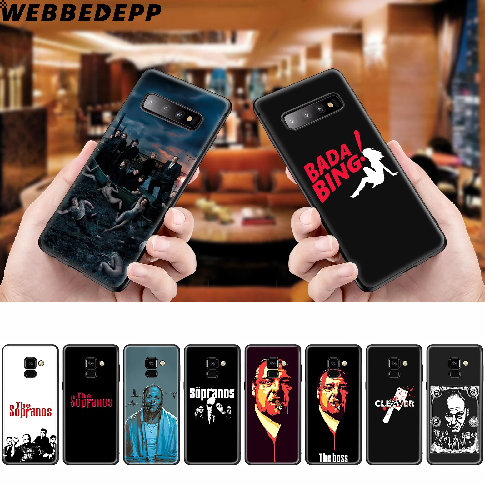 WEBBEDEPP силиконовый чехол для ТВ-шоу Samsung Galaxy A3 A5 A6 A7 A8 A9 A10 A20 A30 A40 A50 A70 M10 M20 M30 |