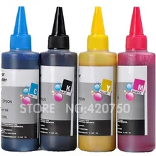 4X100 мл пигментные чернила для принтера Epson, водонепроницаемые чернила для Epson печатающая головка принтера