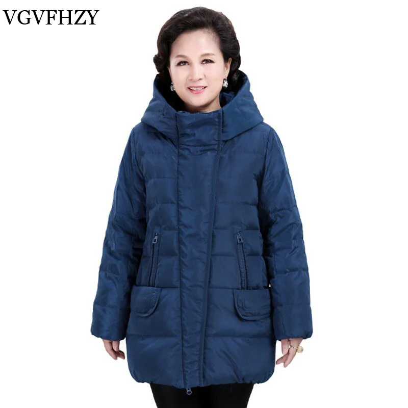 Aliexpress.com : Buy 2018 Middle aged Women's Winter White