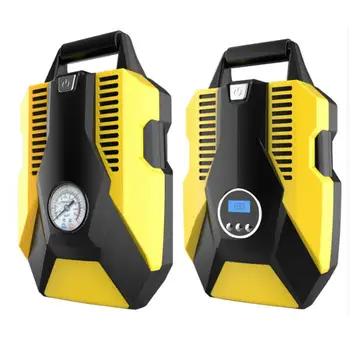 

Car Air Pump Double Cylinder Household 12V Electric Pump Portable Emergency Tire Car Pump Digital Display