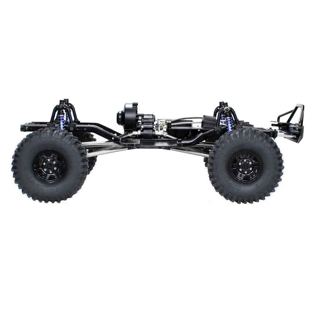 MEREPACCOR 313 мм 12 3 "колесная база собранная рама шасси для 1/10 RC Crawler Car SCX10 II 90046