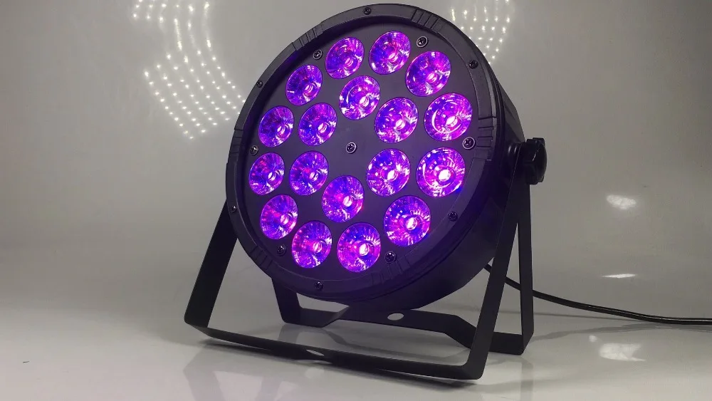 8 шт./дистанционный светодиодный PAR 18X12 Вт RGBW PAR/disco light dmx512 Управление светодиодный свет для мытья сцены профессиональное dj оборудование новое