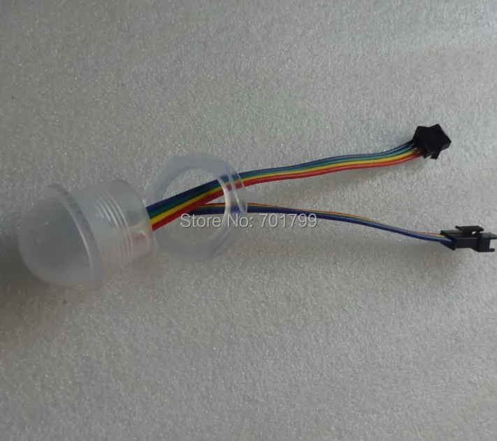 Светодиодный модуль пикселей диаметром 26 мм WS2801 1 шт. 5050 SMD RGB светодиодный 5 в пост.