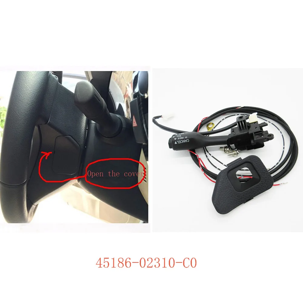 Interruptor de Control de crucero 84632-34011 para Toyota Corolla 2014 RAV4 2013-2015 funda de volante de 45186-0R030 45186-0R030-C0
