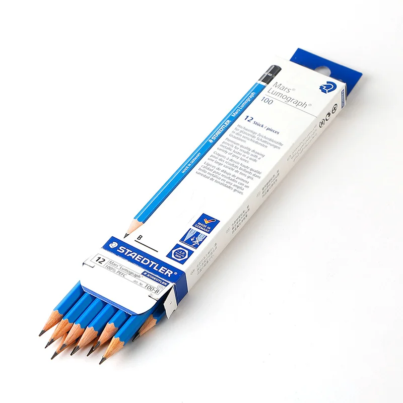 STAEDTLER 12 шт./компл. мульти серого B/2B/3B/4B/5B/6B/7B/8B/ч/2 ч/3 ч/4Ч/5 ч/6 ч/HB/ F письма набросок рисунок карандаши товары для рукоделия