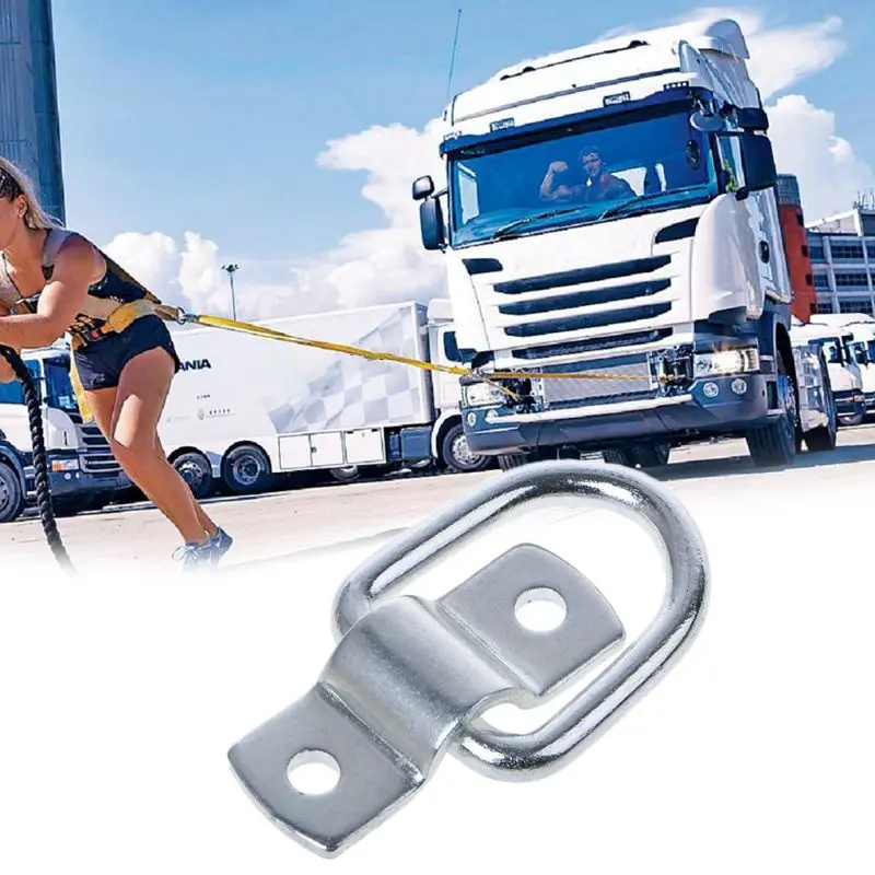 

8Pcs Tie Down D Ring Load Anchor Forged Lashing Ring Anchor Trailer With 9600 Pound Capacity