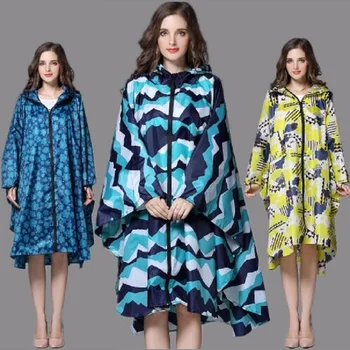 

2019 Fashion Adult Cycling Raincoat Men Impermeable Waterproof Women Rain Coat Outdoor Travel Hiking Rainwear rain poncho
