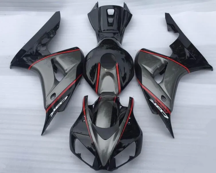 

New ABS motorcycle Bodywork fairing kit Fit for Honda CBR1000RR 06 07 fairings set CBR 1000 RR 2006 2007 red black gray