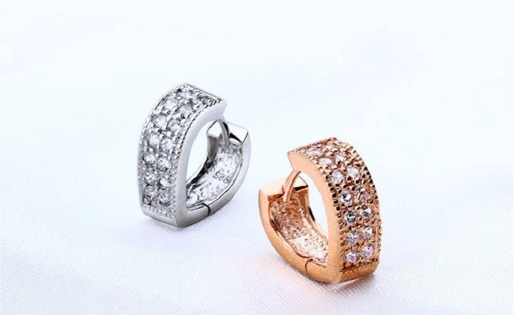 color rose gold plated and platinum plated