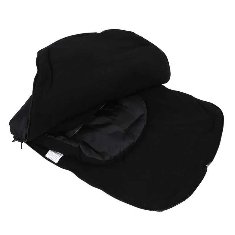 Универсальная ветрозащитная детская коляска, спальный мешок, муфта для ног, сумка для автомобильного сиденья, сумка для коляски, чехол для ног(черный