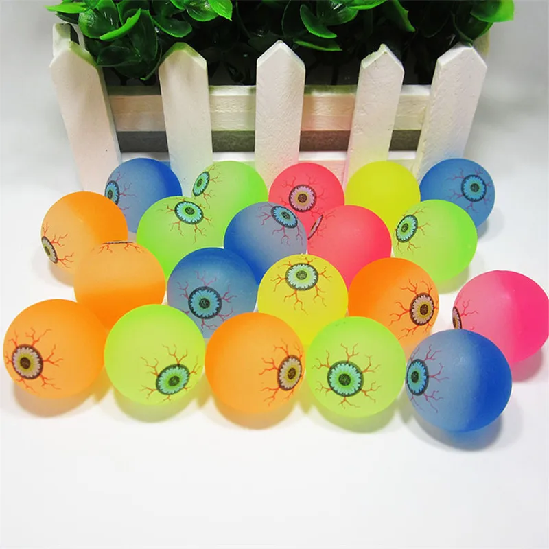 10pcs/lot Water Float Ball Toys Mixed Bouncing Ball Child Kid Elastic Rubber Ball Children kids