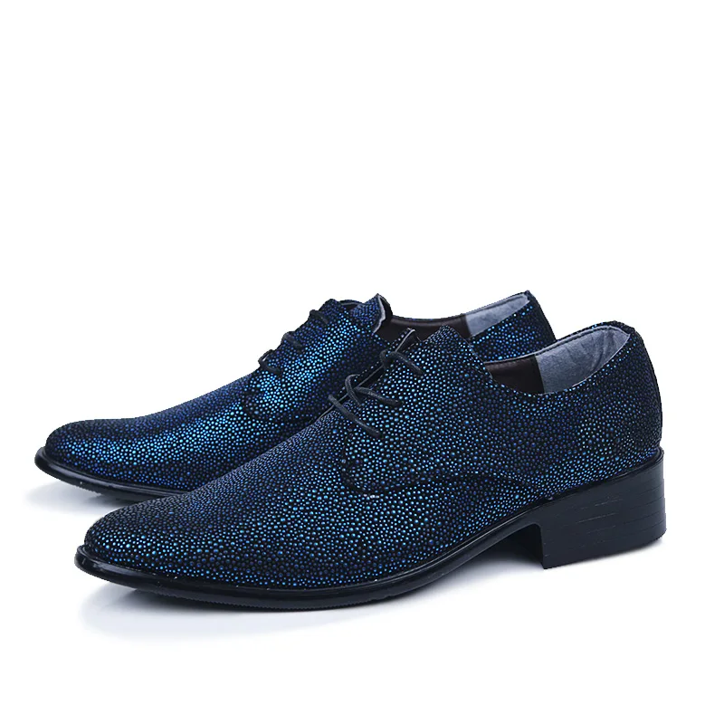 designer rhinestones leather shoes men italian fashion wedding party male footwear evening boy brogue dress oxford shoes for men (20)
