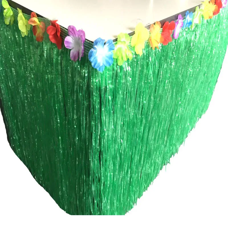 diy grass table skirt