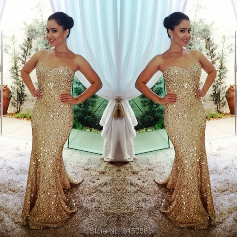 sparkly champagne bridesmaid dresses