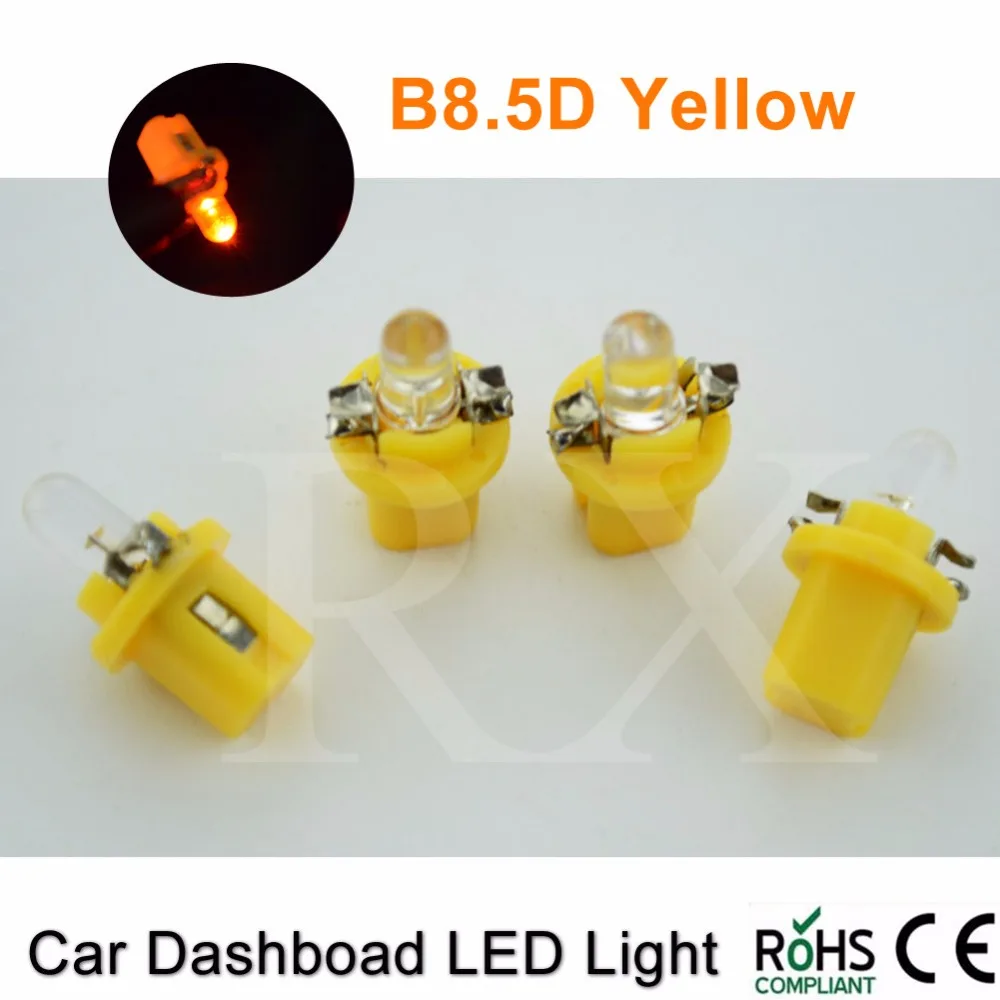 10XLED T5 B8.5D 2721 286 белый красные синие зеленый желтый укрыты внутренной сводной 12V