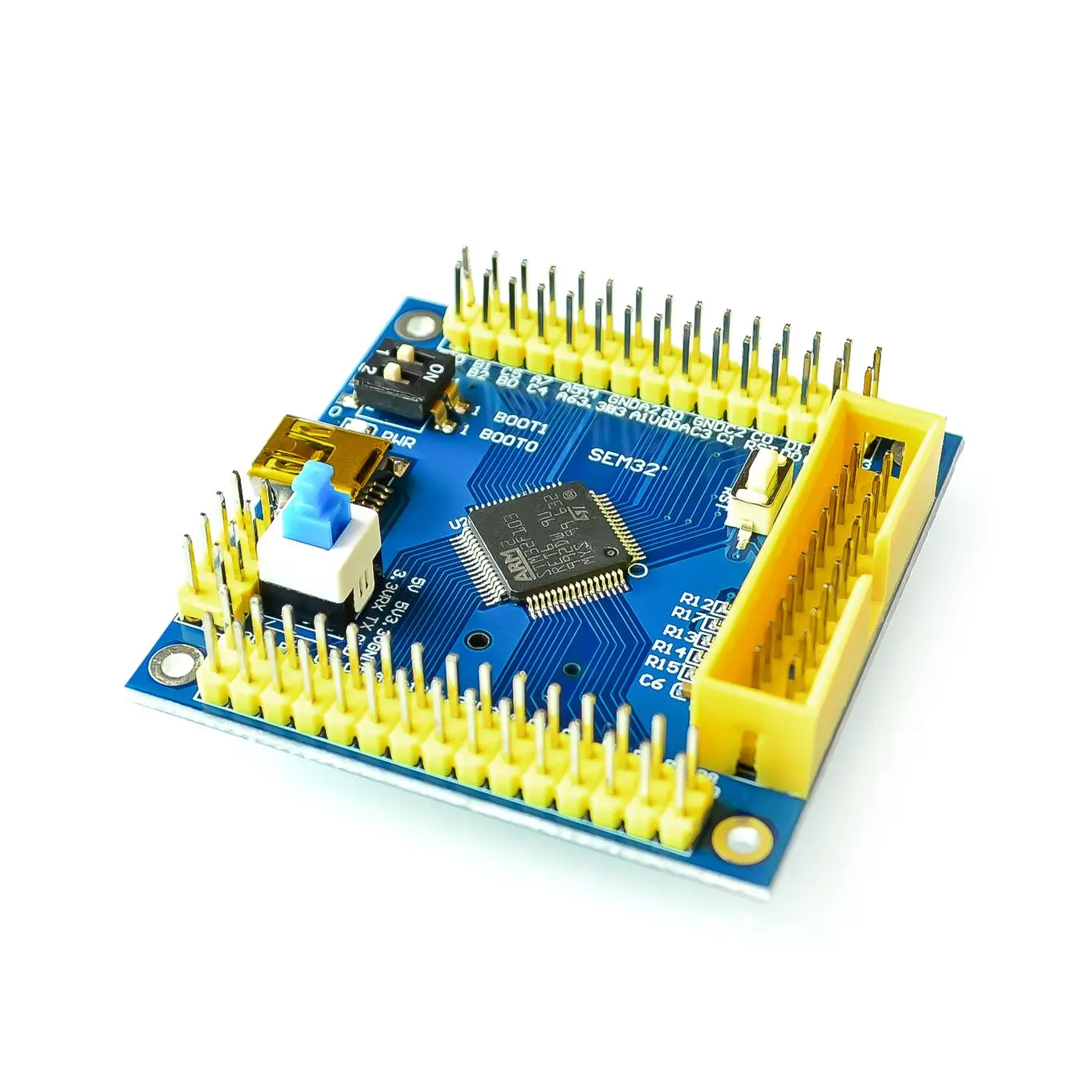 Плата разработчика минимальной системы STM32F103RET6 ARM STM32 модуль для arduino минимальная