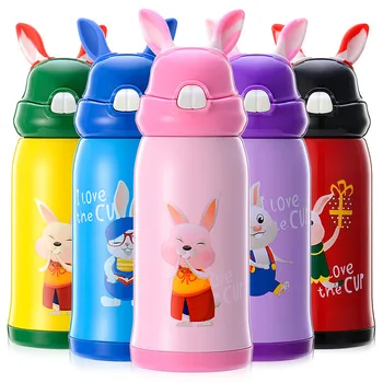 

316 Stainless Steel Animal Cartoon Stainless Steel Water Bottle Gift for Kids Cute Thermos Cup Drinkware Travel Drink School