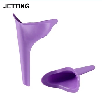 

Women Urinal Outdoor Travel Camping Portable Female Urinals Soft Silicone Urination Device Stand Up & Pee