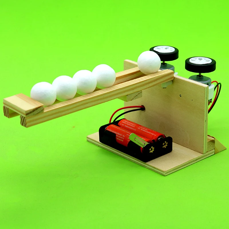 DIY ball пусковая установка детский набор для научных экспериментов сборка