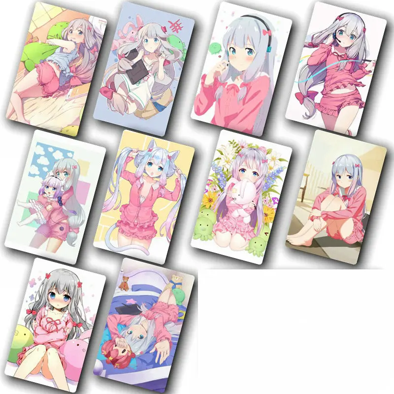 Толстые Eromanga Sensei аниме Кристальные карты стикеры s Decora автобус ID Водонепроницаемый карты стикеры s Дети DIY стикеры классических игрушек 100 шт
