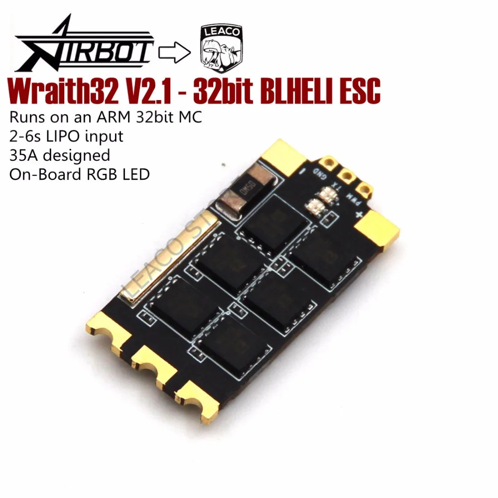 1 шт Wraith32 V2 32bit BLHELI программа ESC для профессионального игрока и вертолет Quadcopter Multirotors 1 шт Wraith32 V2 32bit BLHELI программа ESC для профессионального игрока и вертолет Quadcopter Multirotors