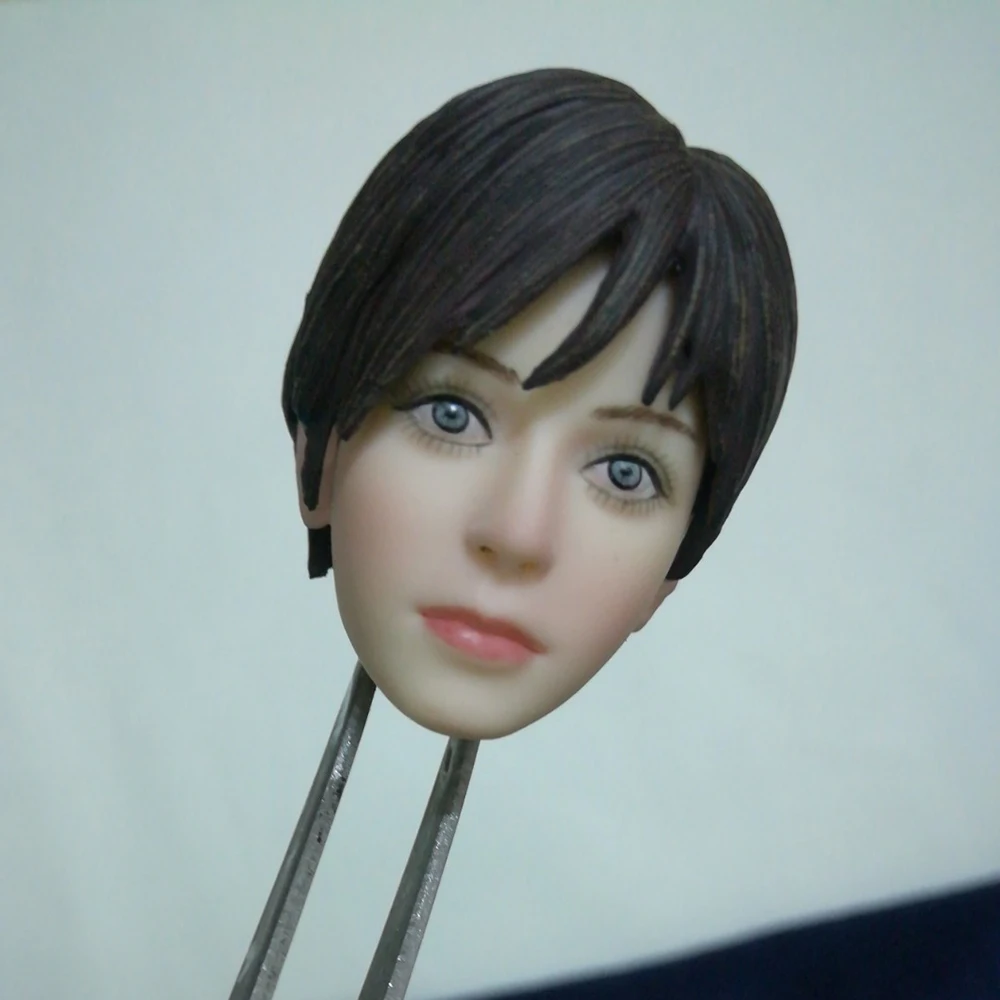 Ourworld 1/6 масштаб Ребекка камеры Глава sculpt рисунок головы Модель Коллекция для 12 "бледно-тела фигурку куклы
